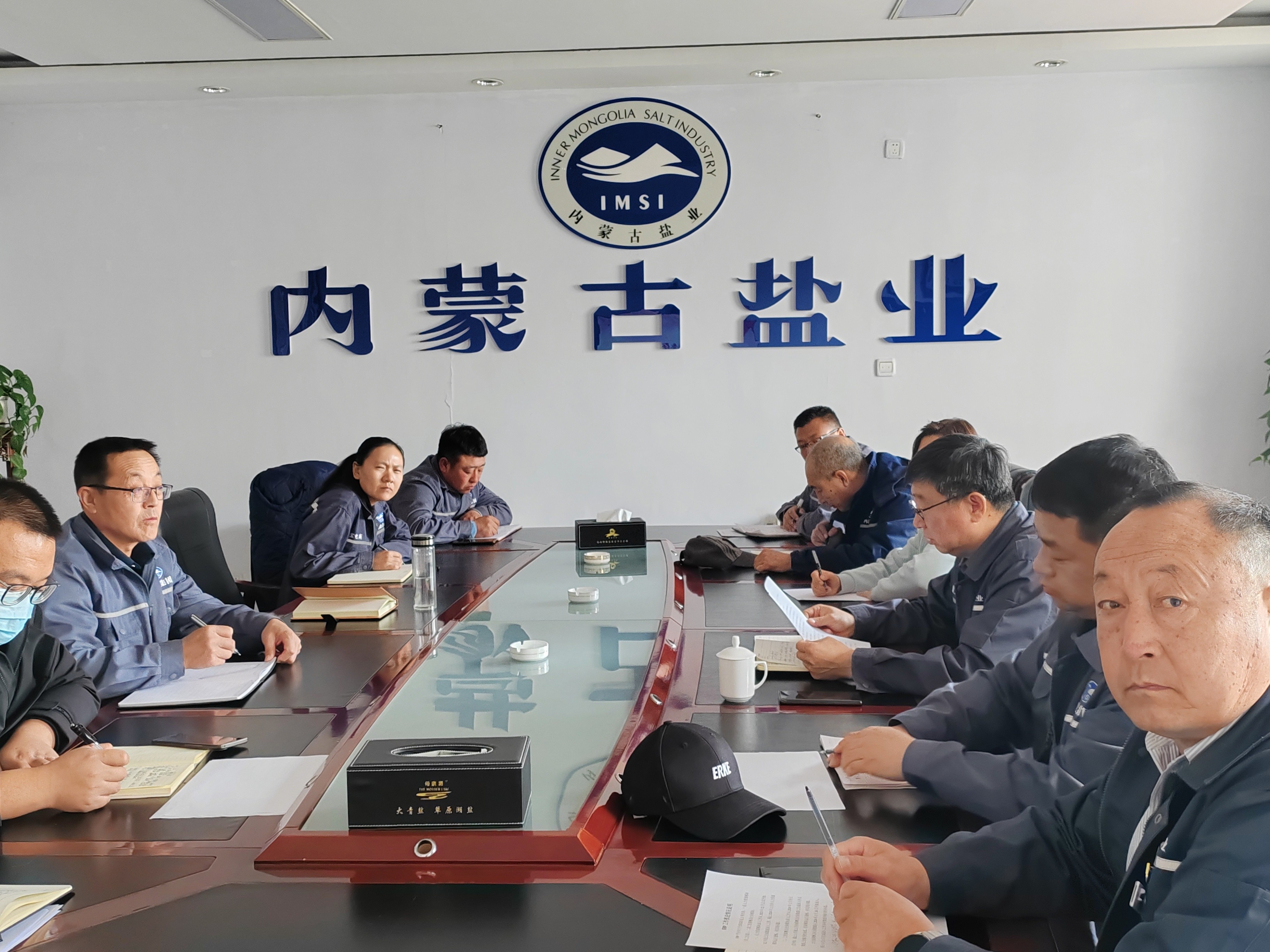 額鹽公司召開ERP工作專題會(huì)，對(duì)ERP工作進(jìn)行再部署、再安排、再落實(shí)